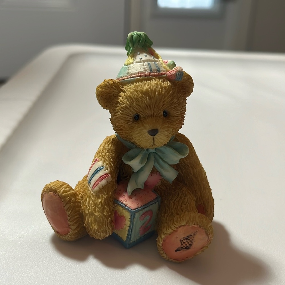 Age 2️⃣ birthday bear Cherish Teddies 911321 “Two Sweet Two Bear”